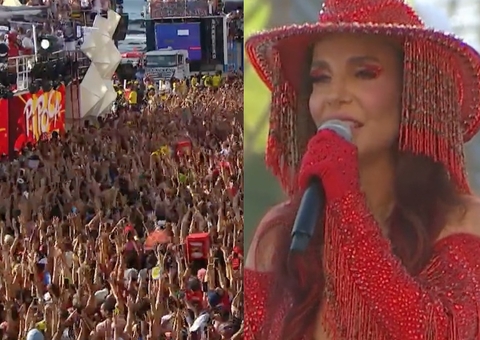 Ivete Sangalo abre Carnaval de Salvador e arrasta multidão