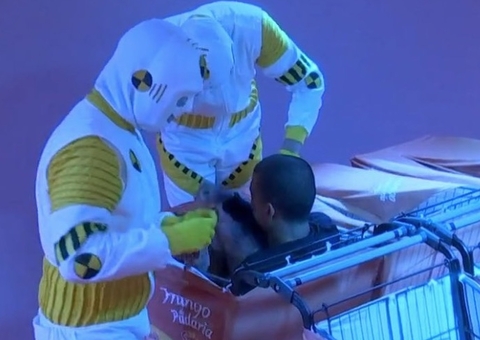 Guimê é eliminado da Prova do Líder