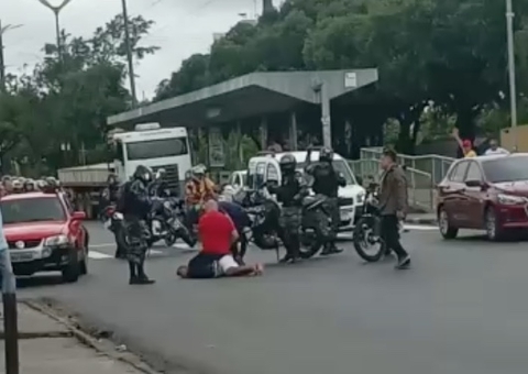 ‘Marreta’ tenta fugir de prisão e acaba baleado durante perseguição em Manaus