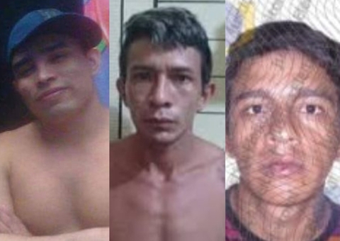 De estupro a tráfico: Trio é procurado por envolvimento em diversos crimes no Amazonas