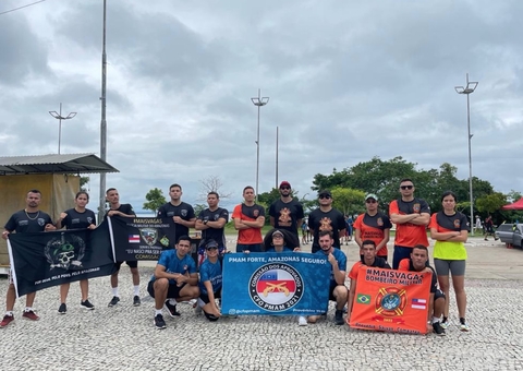 Em 'corridão', aprovados em concurso da PM e do CBMAM pedem convocação e aumento de vagas