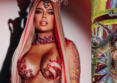 Irmã de Neymar posta foto radicalmente diferente de desfile e web aponta Photoshop