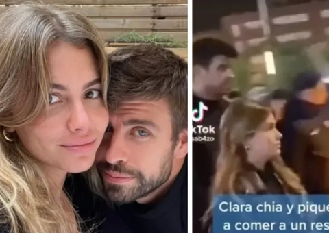 Piqué e namorada são expulsos de restaurante por dono fã de Shakira