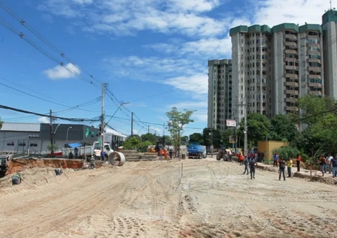 Interditado para obra, trecho da Djalma é liberado nesta quinta