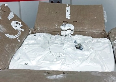 PF apreende maconha ‘engessada’ que seria enviada pelos Correios