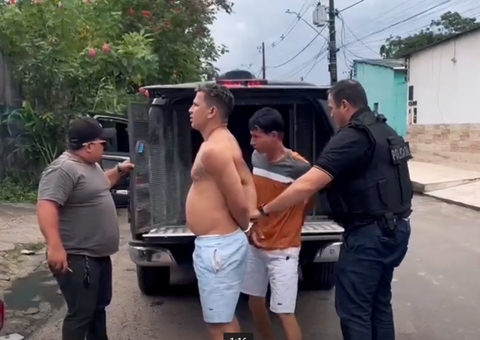 Bando especializado em roubo de casas com reféns é preso em Manaus 