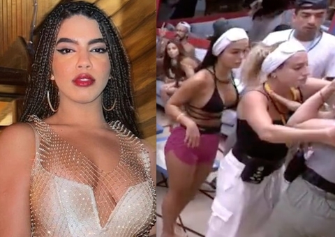 Expulsa por agressão, Maria opina sobre 'cotovelada' de Bruna em Amanda no BBB23