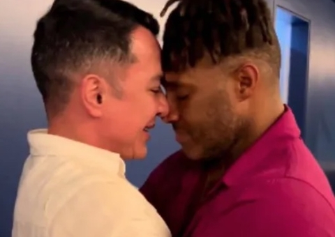 Fred Nicácio reencontra marido após eliminação do BBB23; vídeo