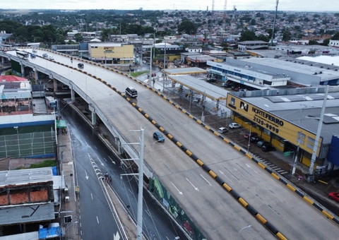 Viaduto do Manoa passará por reforma em Manaus