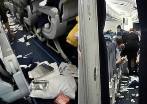 Voo despenca mais de 300 metros durante forte turbulência