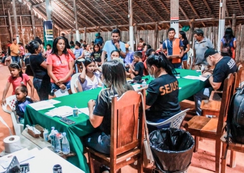 Ação para emissão de RG e certidão para indígenas vai até este sábado no Amazonas