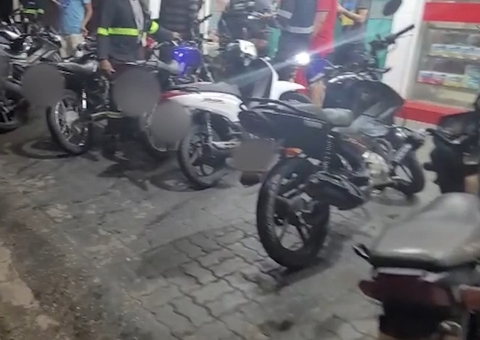 ‘Rolezinho’ é frustado e mais de 50 motos com escapamento barulhento são apreendidas em Manaus