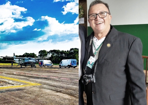 Homem que morreu em UTI aérea no Amazonas era assessor de Câmara Municipal
