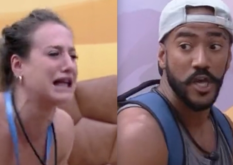 Bruna e Alface têm discussão feia e brother abandona Quarto Deserto 