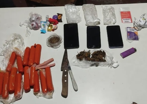 Homem é preso ao ser flagrado tentando arremessar drogas para presídio no Amazonas