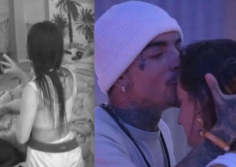 Larissa desconfia de segundas intenções de Bruna com Guimê e vídeo viraliza