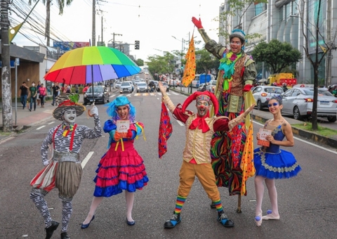 Espetáculo gratuito de Circo acontece neste domingo em Manaus
