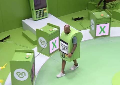 Cezar Black chega ao limite e desiste da prova do Líder de Resistência