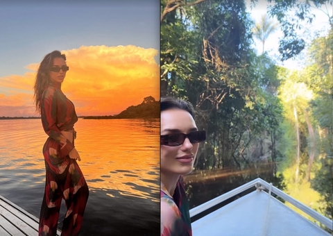 Rafa Kalimann curte viagem ao Amazonas com novo namorado; vídeo