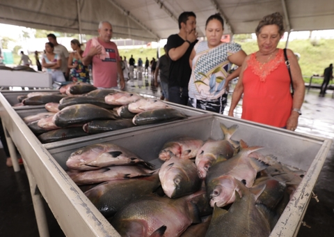 Feirão do Pescado segue com alta procura em Manaus por conta da Semana Santa