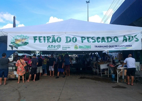 Feirão do Pescado termina hoje e já vendeu mais de 100 toneladas de peixes em Manaus