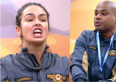 Cezar Black é expulso do Quarto Deserto após indicar Amanda e Aline ao paredão