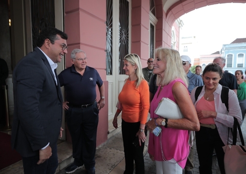 Wilson Lima recebe comitiva dos EUA e apresenta pautas sobre a Amazônia