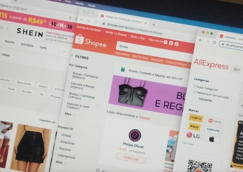 Com nova taxa, compras na shein, shopee e AliExpress ficarão 60% mais caras