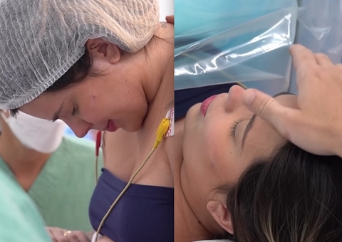 Viih Tube posta vídeo do parto de Lua e emociona