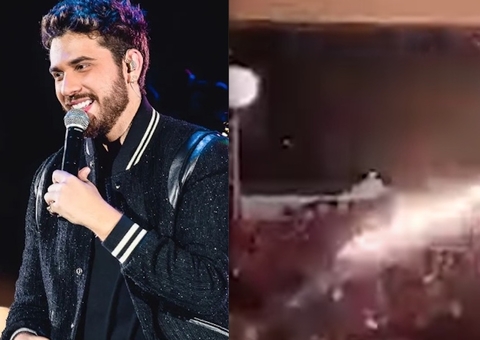 Fogos de artifício atingem plateia em show de Gustavo Mioto; Vídeo chocante