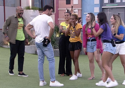 Cauã Reymond entra no BBB23 e empolga sisters