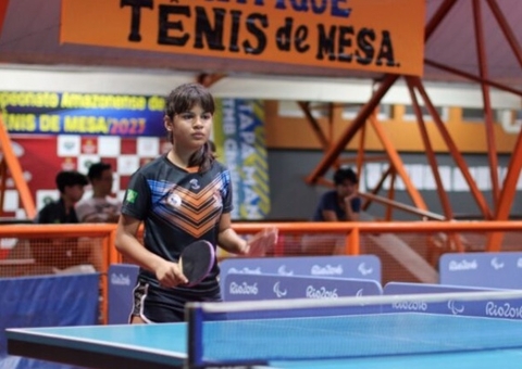 Segunda etapa do Campeonato Amazonense de Tênis de Mesa reúne mais de 100 atletas