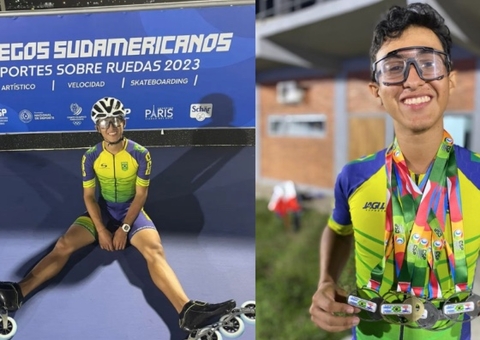 Patinador amazonense vence prova no Paraguai e se classifica para Mundial na Itália