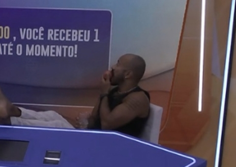 Ricardo Alface reage ao descobrir que só ganhou 1 voto durante todo o BBB23
