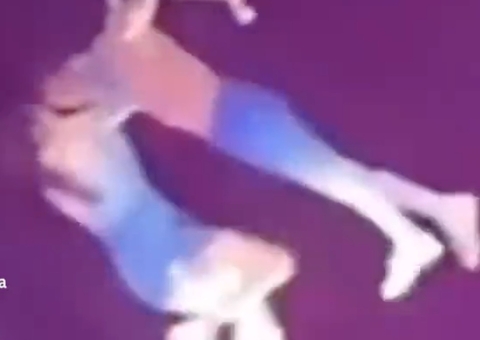 Acrobata morre ao despencar de altura de 10 metros em apresentação com o marido em circo