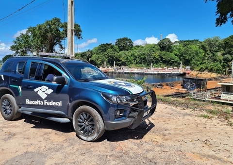 PF e Receita apreendem mercadoria avaliada em R$ 4 milhões em porto de Manaus