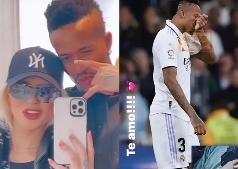Namorando há 1 mês, Éder Militão e influencer fazem tatuagem romântica juntos: 'te amo'