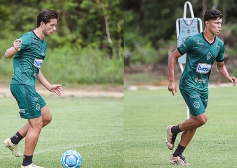 Manaus anuncia meias Gabriel Correia, ex-Ceilândia-DF, e Gustavinho, ex-Vila Nova