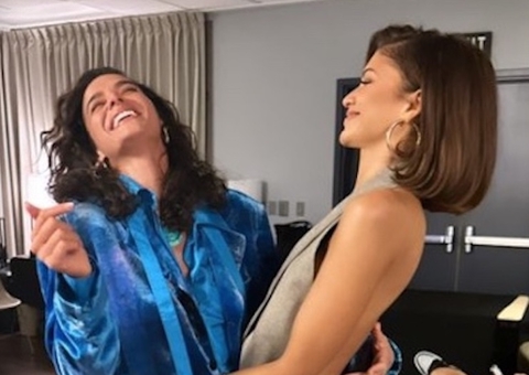 Bruna Marquezine posa coladinha com Zendaya em Los Angeles: 'a melhor parte'