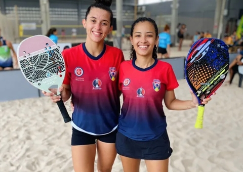 Atletas do Amazonas disputam hoje bronze no beach tênis feminino em competição no Maranhão