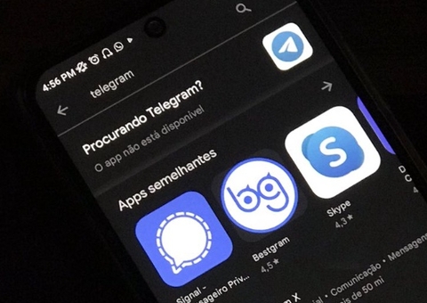 Telegram é excluído das lojas de aplicativo após ser suspenso no Brasil
