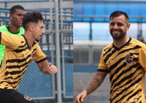 Amazonas anuncia lateral Caio Hila, ex-São Bento, e volante paraguaio Jorge Jiménez, ex-Paysandu