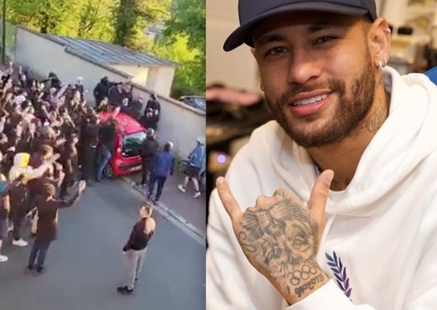 Vídeos: Torcedores do PSG protestam em frente a casa de Neymar: ‘vá embora’