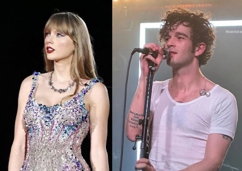 Taylor Swift está namorando Matty Healy, vocalista da banda The 1975, diz jornal