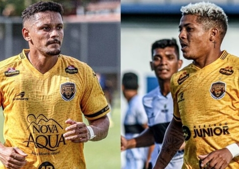 Emprestados pelo Amazonas, Adriano e Wanderson Gotinha são apresentados pelo Trem-AP