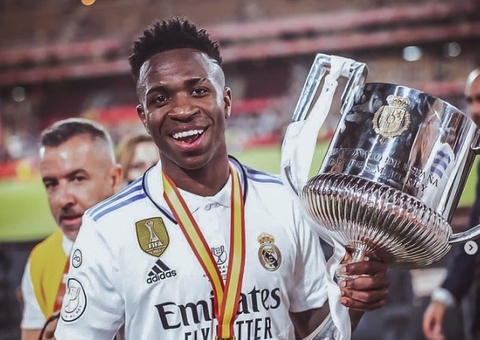 Vini Jr é eleito melhor do Real Madrid pelo terceiro mês seguido