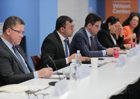 Nos EUA, Wilson Lima defende avanços econômicos com redução de impactos ambientais