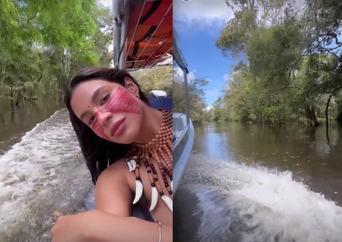 Ex-bbb Kerline se encanta em viagem ao Amazonas: 'apaixonada por cada detalhe'