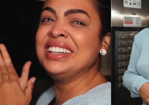 Ex-BBB Paula chora a caminho de cirurgia plástica