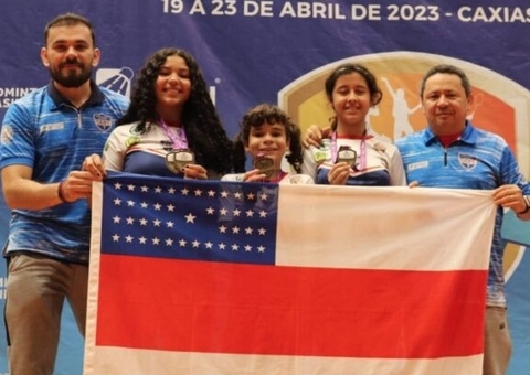 Trio de Manaus é convocado para a Seleção Brasileira Júnior de badminton